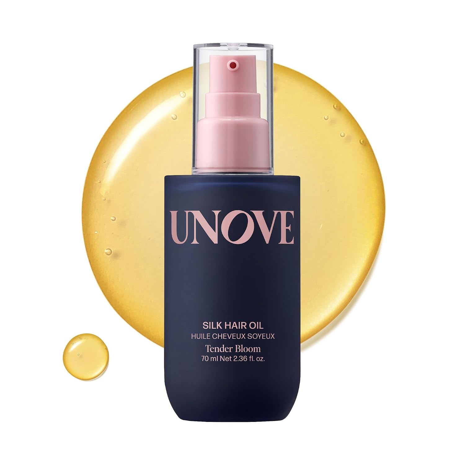 UNOVE Deep Damage Silk Oil Essence Hair Serum 70ml/2.4 fl.oz | Korean Hair Care, Hair Oil Serum, Split End & Frizz Repair Treatment