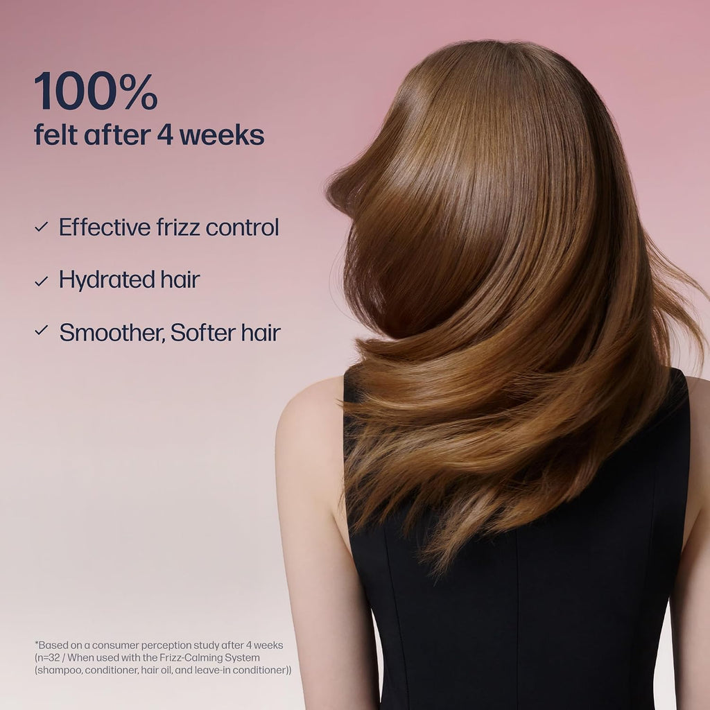 UNOVE Frizz-Calming Sleek Conditioner, Blush Musk, 290mL/9.80 fl oz | Korean Hair Care, Anti Frizz Conditioner, Smoothing Conditioner for Frizzy Hair