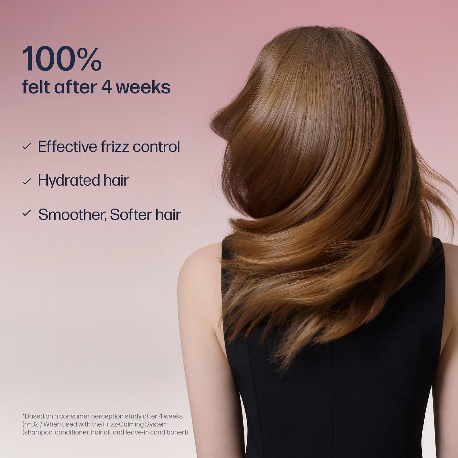UNOVE Frizz-Calming Sleek Conditioner, Blush Musk, 290mL/9.80 fl oz | Korean Hair Care, Anti Frizz Conditioner, Smoothing Conditioner for Frizzy Hair