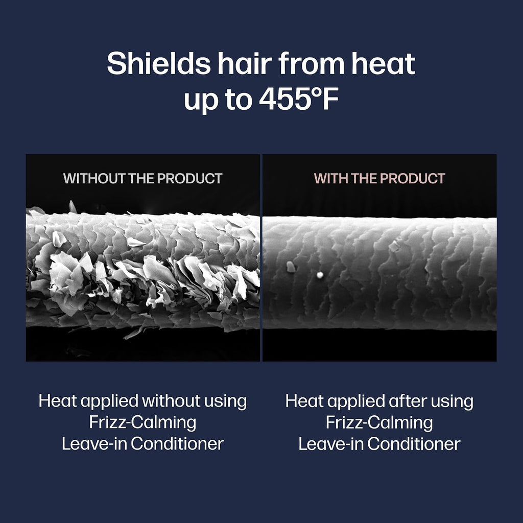 UNOVE Frizz-Calming Sleek Leave-In Conditioner, Anti Frizz Heat Protectant Hair Treatment, 72-Hour Frizz Control, Humidity & Static Resistant, 150 ml / 5.07 fl oz | Korean Hair Care, Leave In Conditioner, Anti Frizz Heat Protectant