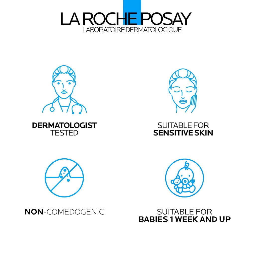 La Roche-Posay Cicaplast Balm B5 Skin Barrier Repair Cream with Centella Asiatica, Shea Butter & Panthenol | Multi-Purpose Healing Ointment for Dry, Irritated Skin | Face, Body & Hand Balm, Baby Safe