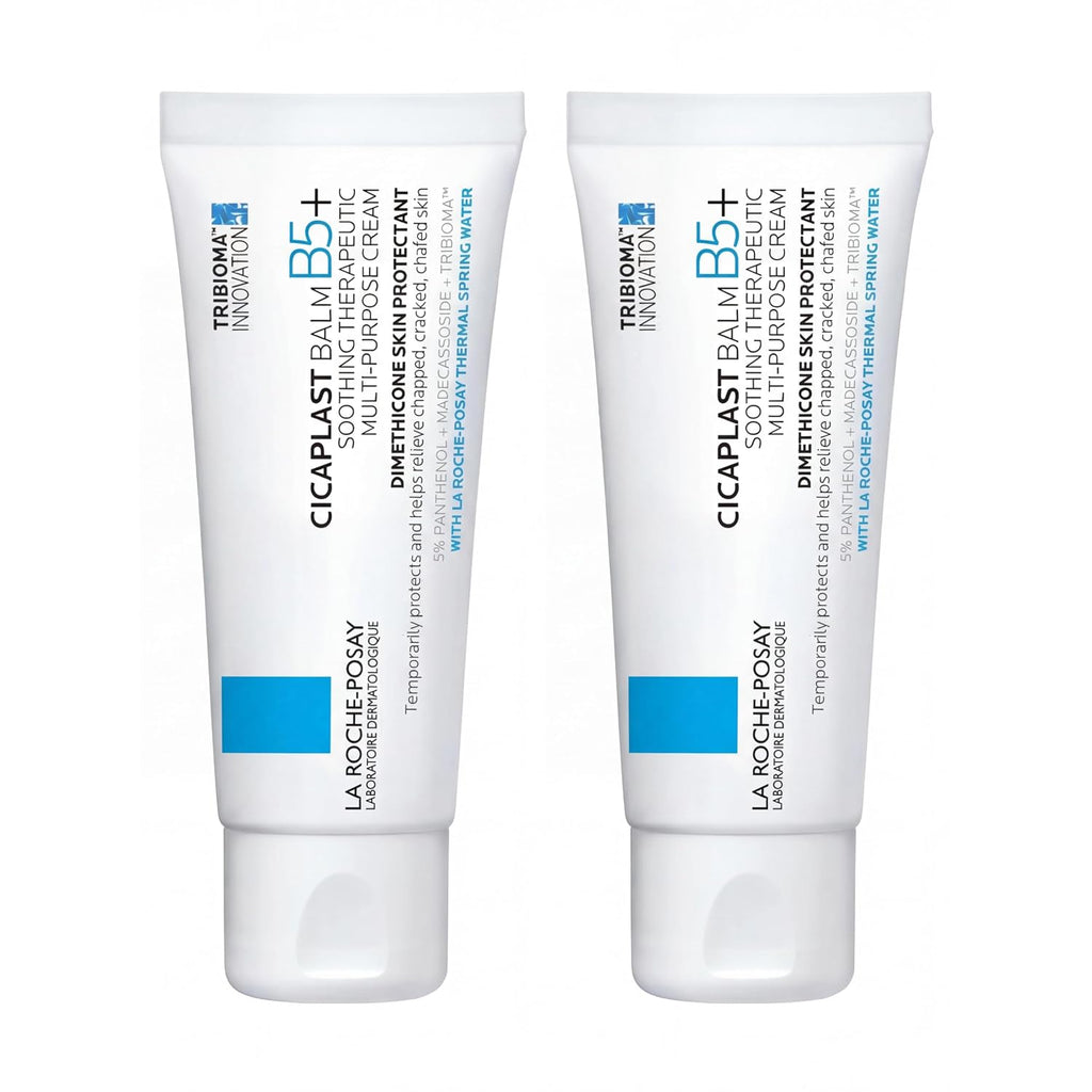 La Roche-Posay Cicaplast Balm B5 Skin Barrier Repair Cream with Centella Asiatica, Shea Butter & Panthenol | Multi-Purpose Healing Ointment for Dry, Irritated Skin | Face, Body & Hand Balm, Baby Safe