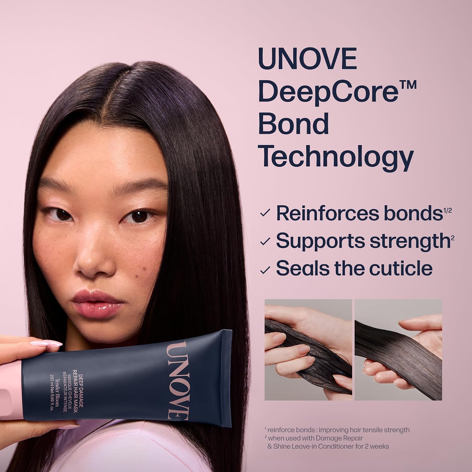 UNOVE Deep Damage Treatment Ex - Protein Hair Treatment & Hair Mask for Damaged Hair | Deep Conditioning & Keratin Hair Mask for Dry, Frizzy Hair | Korean Hair Care