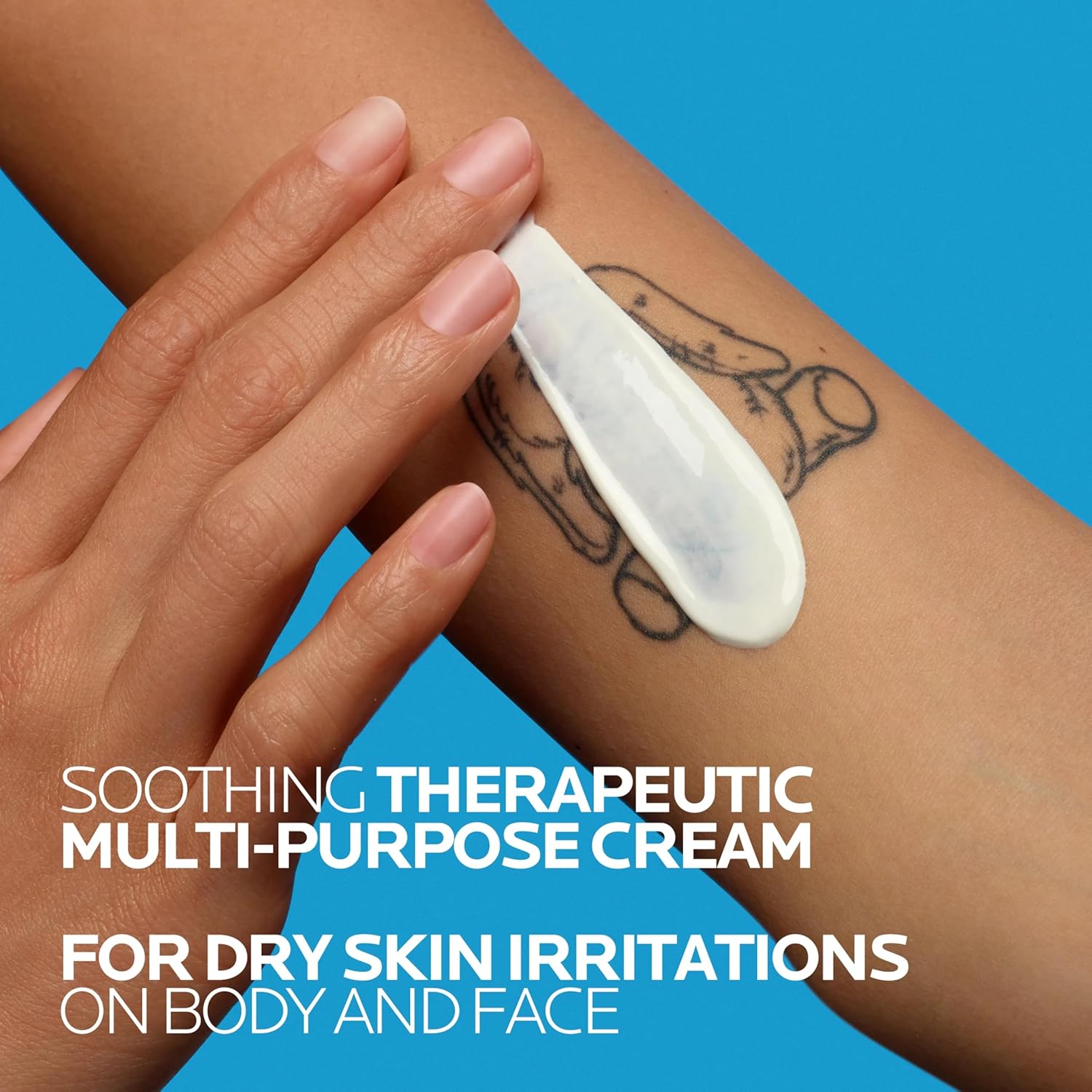 La Roche-Posay Cicaplast Balm B5 Skin Barrier Repair Cream with Centella Asiatica, Shea Butter & Panthenol | Multi-Purpose Healing Ointment for Dry, Irritated Skin | Face, Body & Hand Balm, Baby Safe