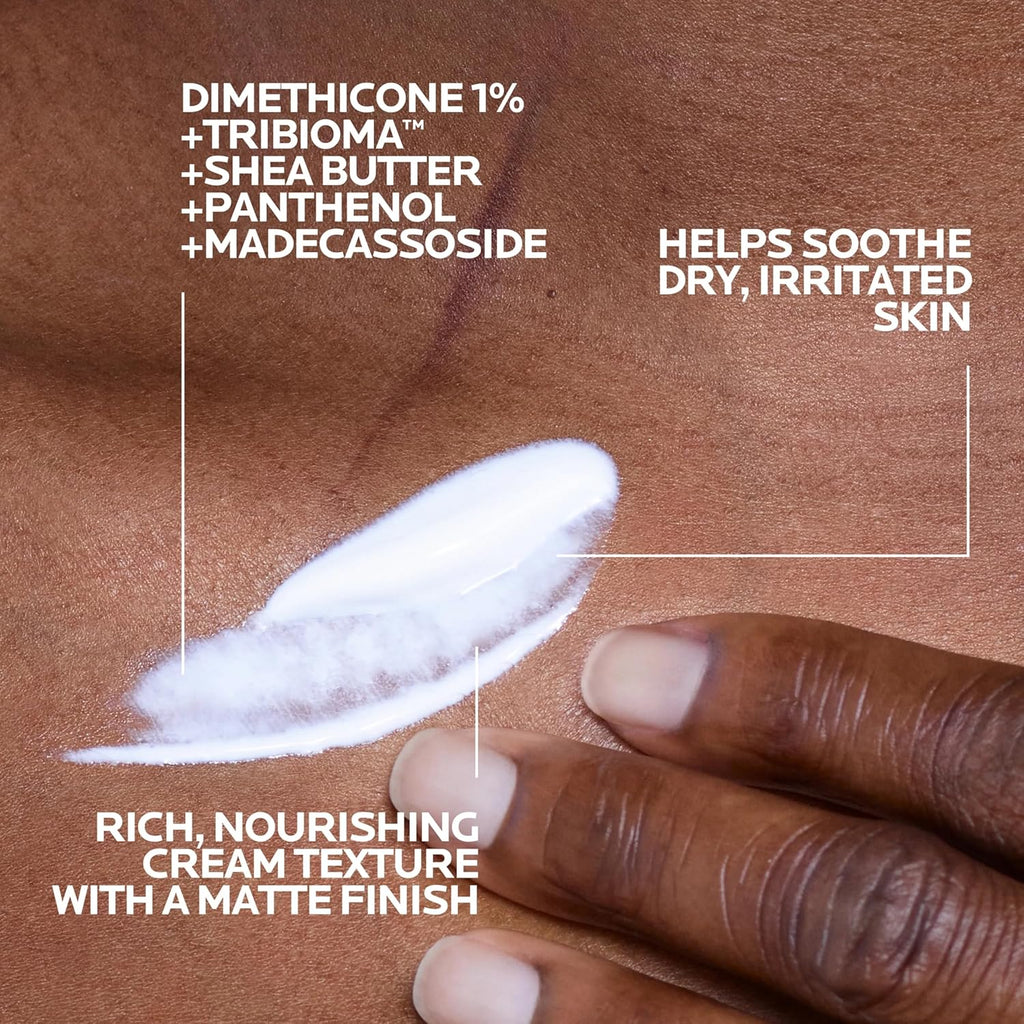 La Roche-Posay Cicaplast Balm B5 Skin Barrier Repair Cream with Centella Asiatica, Shea Butter & Panthenol | Multi-Purpose Healing Ointment for Dry, Irritated Skin | Face, Body & Hand Balm, Baby Safe