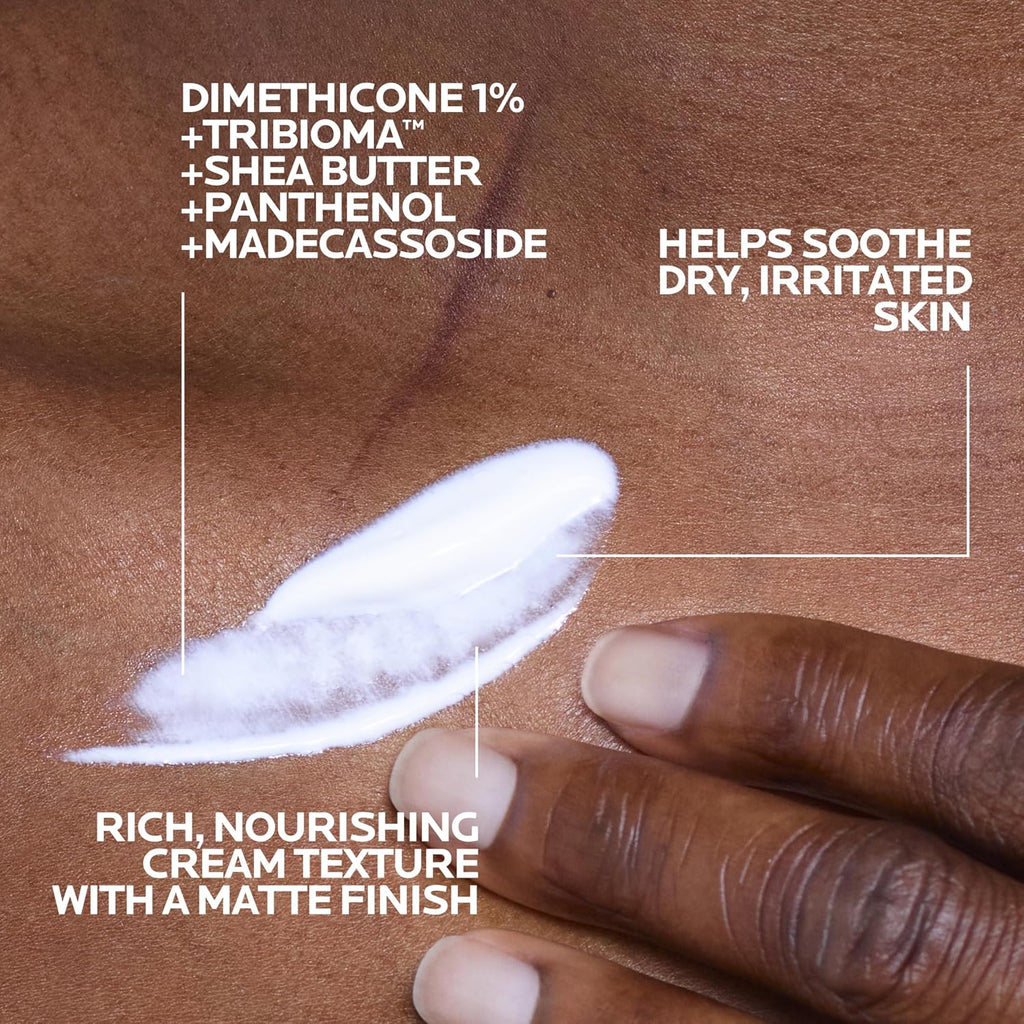 La Roche-Posay Cicaplast Balm B5 Skin Barrier Repair Cream with Centella Asiatica, Shea Butter & Panthenol | Multi-Purpose Healing Ointment for Dry, Irritated Skin | Face, Body & Hand Balm, Baby Safe